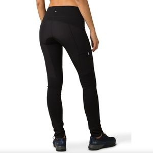 prAna Rockland Black Womens Leggings Small Hiking pant NWT